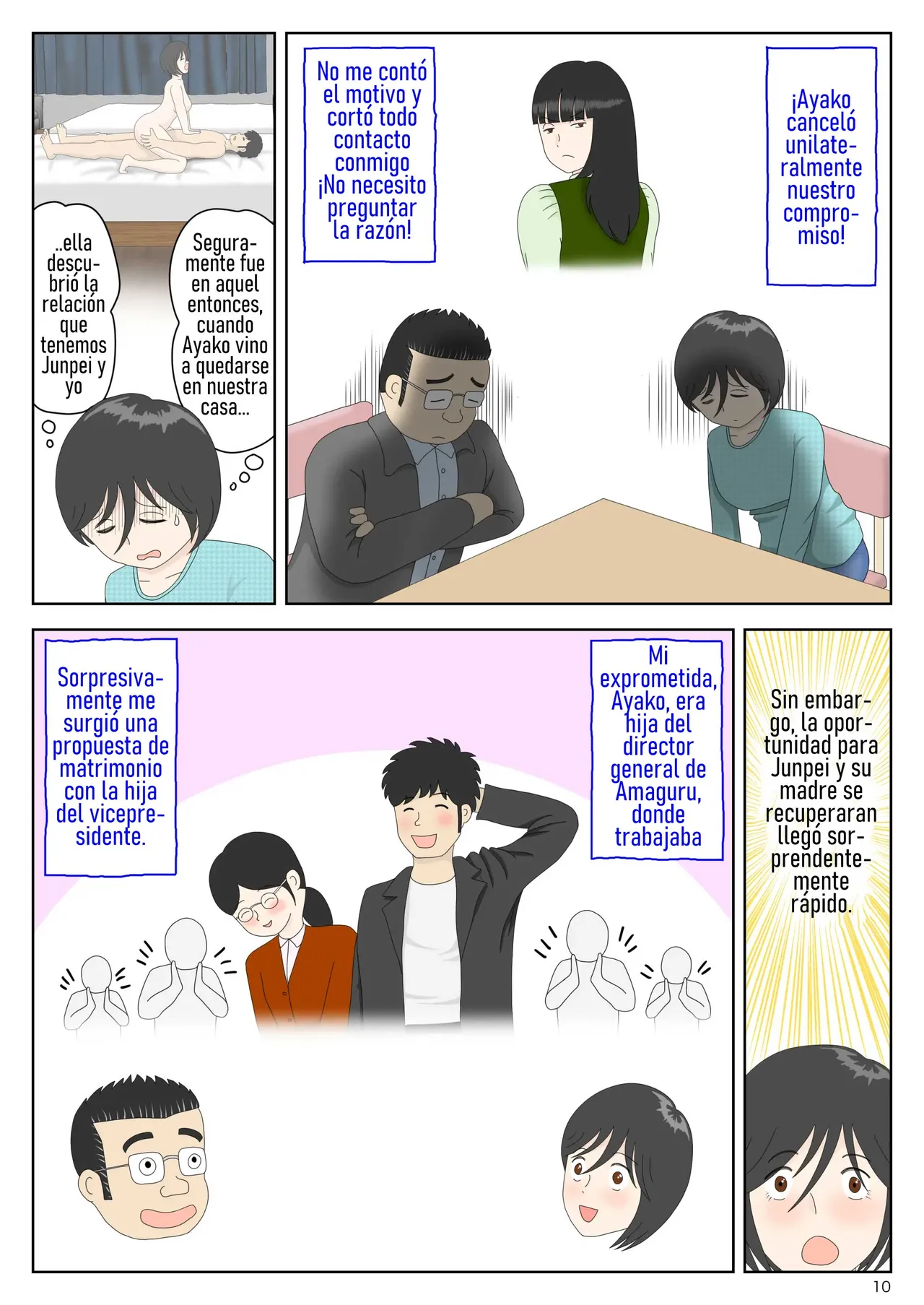 Onaneta Kaa-san Bessekaisen 6｜Mamá es Mi Material de Masturbación 6 page 10 full