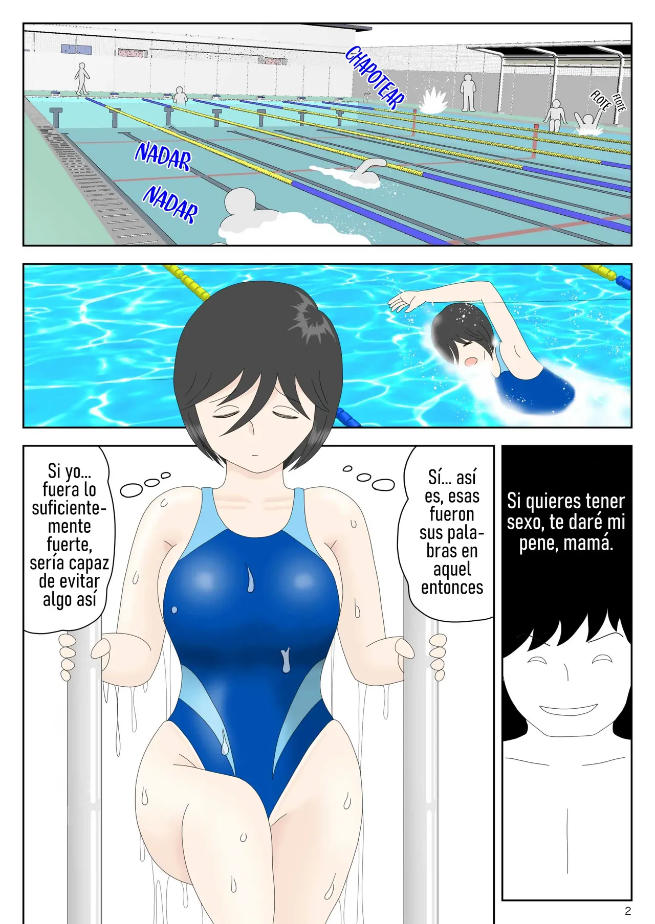 Onaneta Kaa-san Bessekaisen 6｜Mamá es Mi Material de Masturbación 6 page 2 full