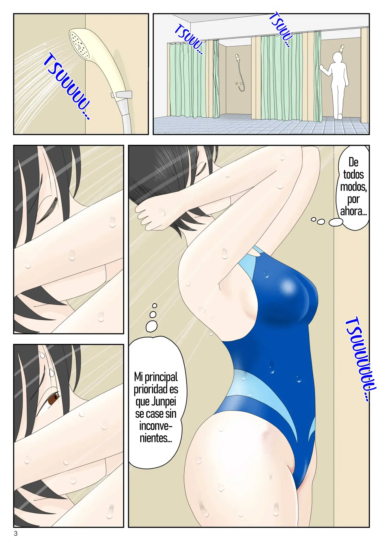 Onaneta Kaa-san Bessekaisen 6｜Mamá es Mi Material de Masturbación 6 page 3 full