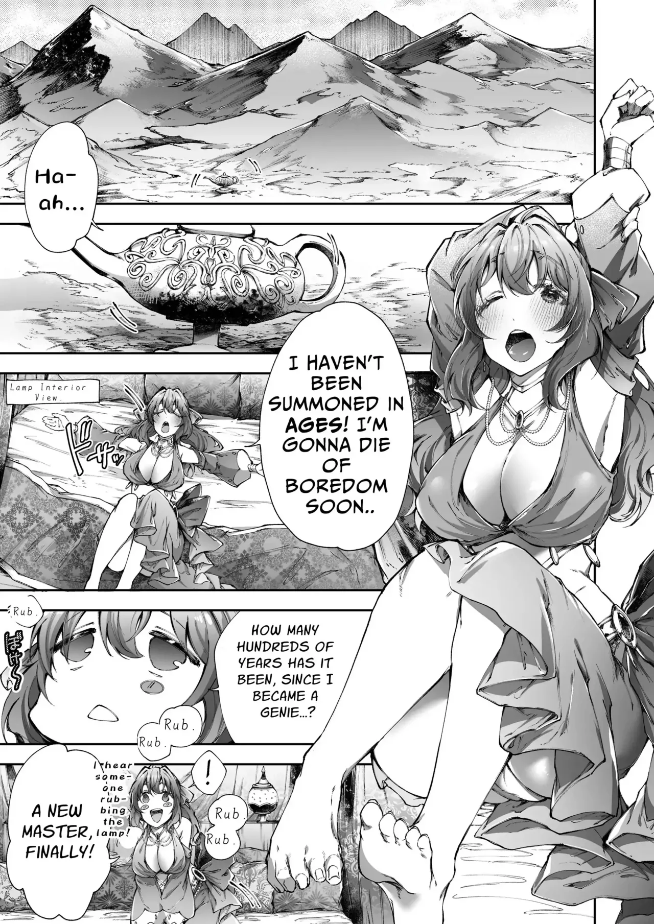 Mahou no Lamp ~Nannari to Gomeirei o Douzo~ | The Magic Lamp ~your wish is my command~ page 2 full