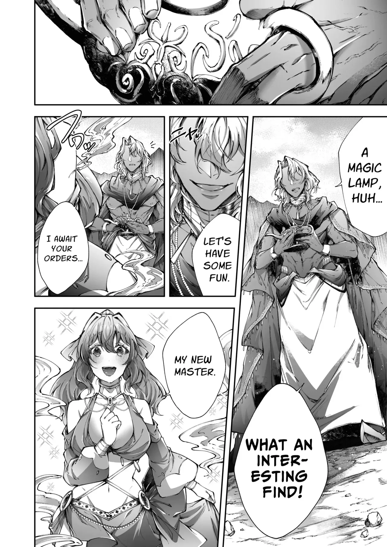 Mahou no Lamp ~Nannari to Gomeirei o Douzo~ | The Magic Lamp ~your wish is my command~ page 3 full