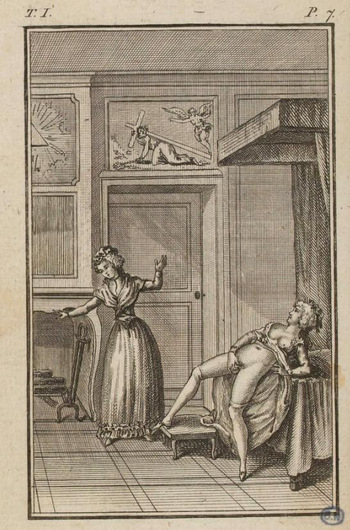 La nouvelle Justine by The Marquis de Sade, 1797 cover
