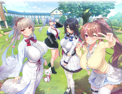 [MOONSTONE Cherry] Homerarete Nobiru SR Shoujo-tachi