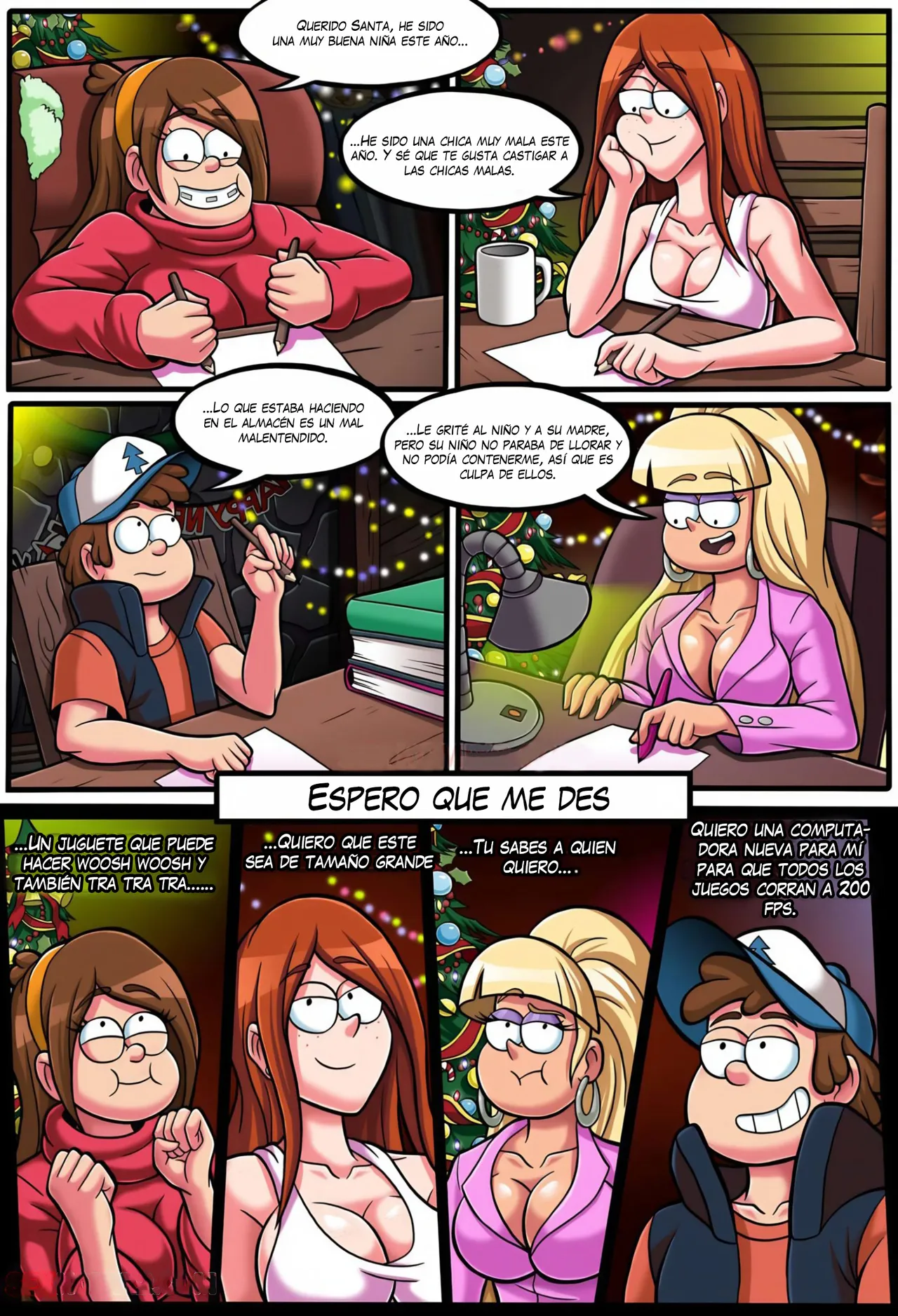 Fiesta de año nuevo y un gran osito de peluche rosa page 2 full