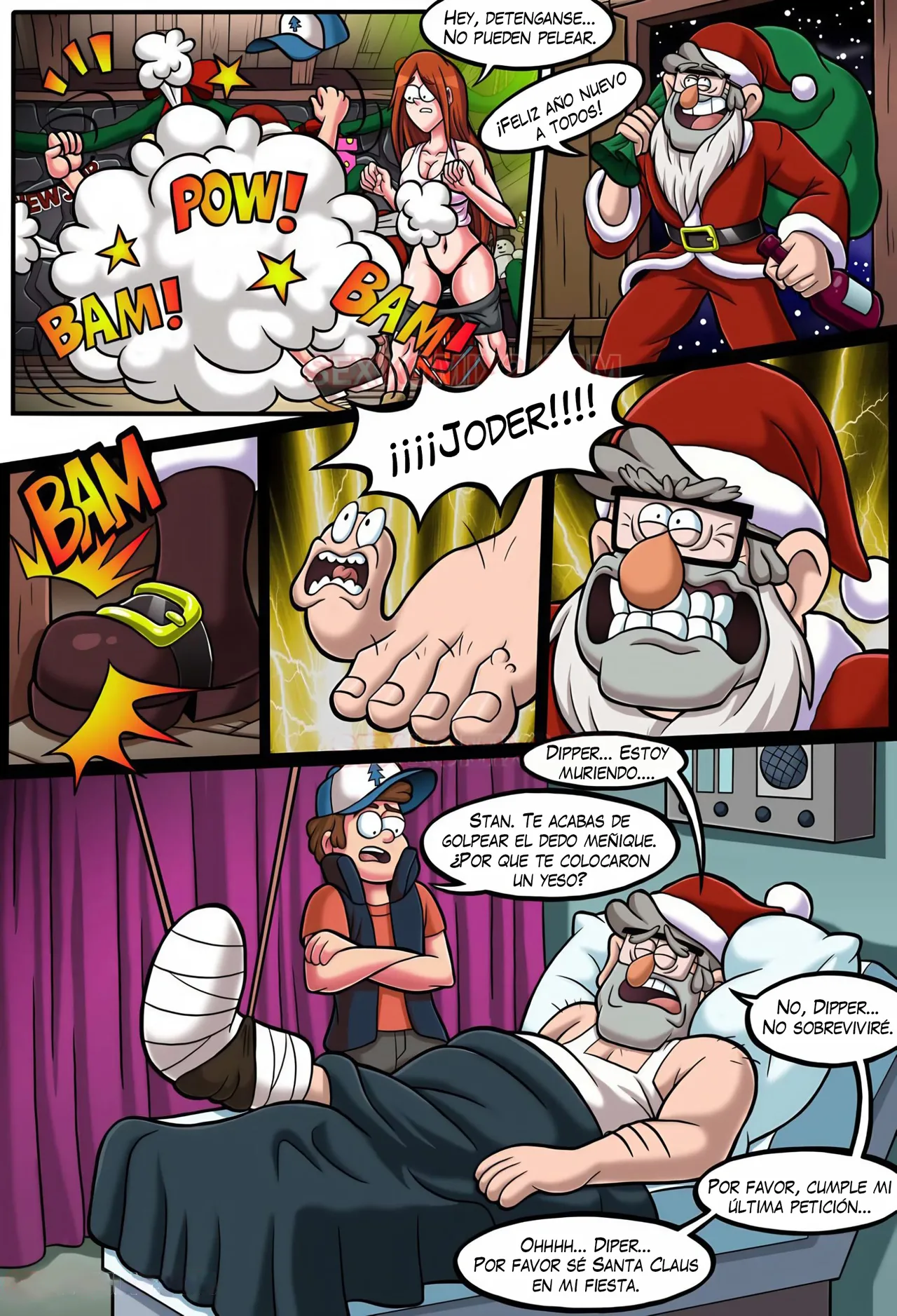 Fiesta de año nuevo y un gran osito de peluche rosa page 6 full