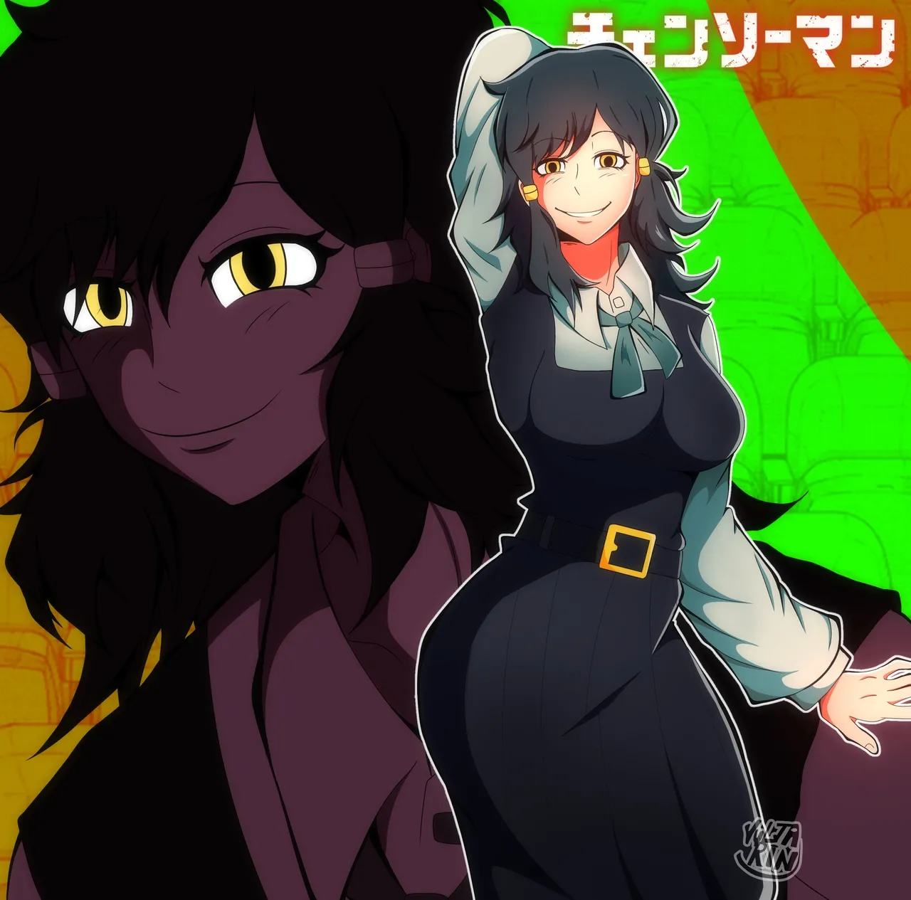 Denji x Random girl who has no name ~ page 1 full