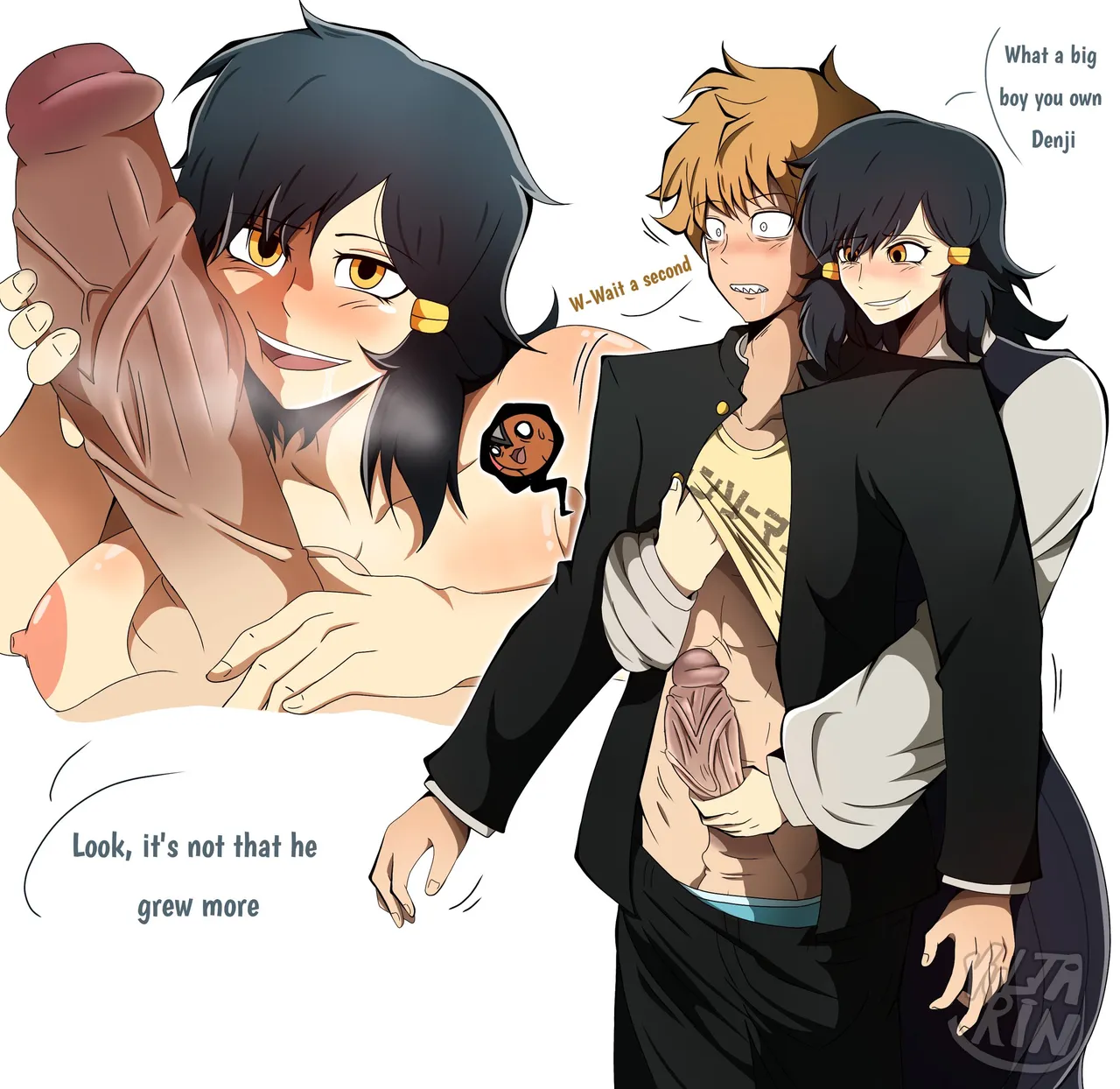 Denji x Random girl who has no name ~ page 2 full