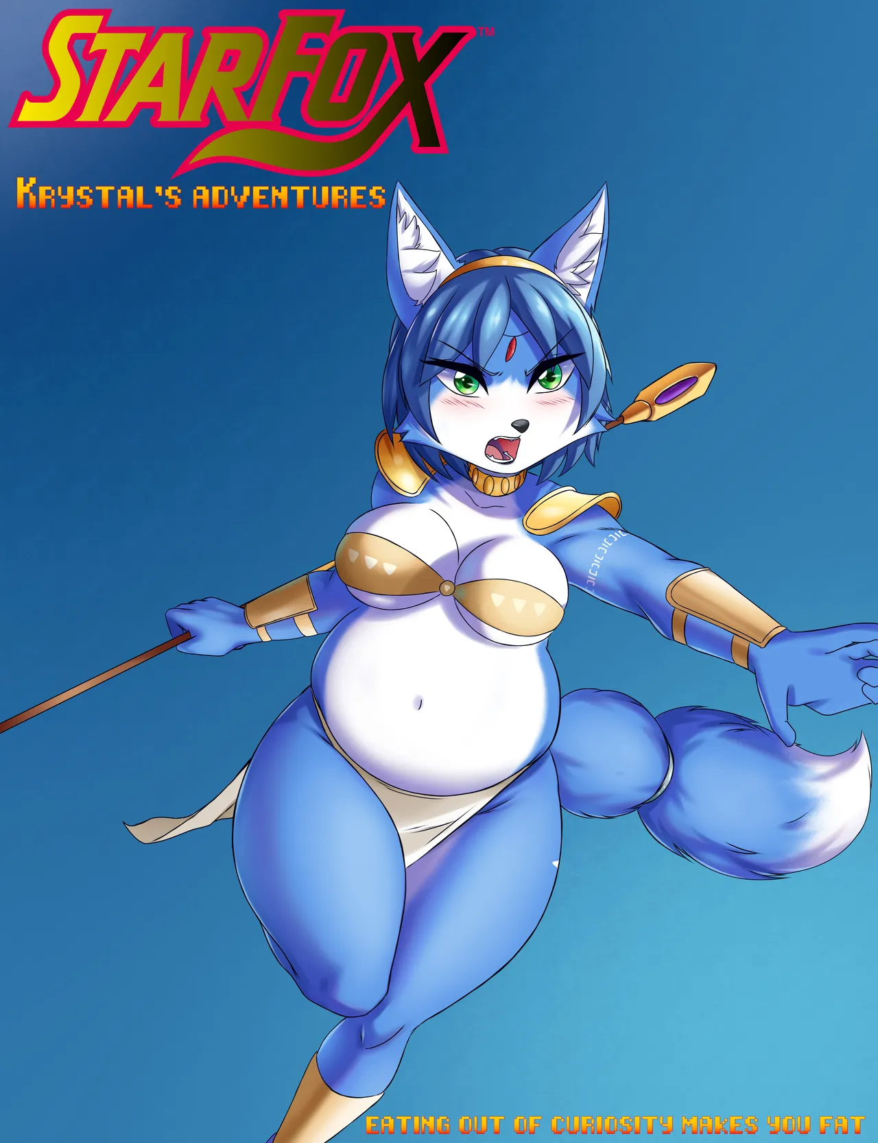 Krystal's adventures Comic by Furrypadawan page 1 full