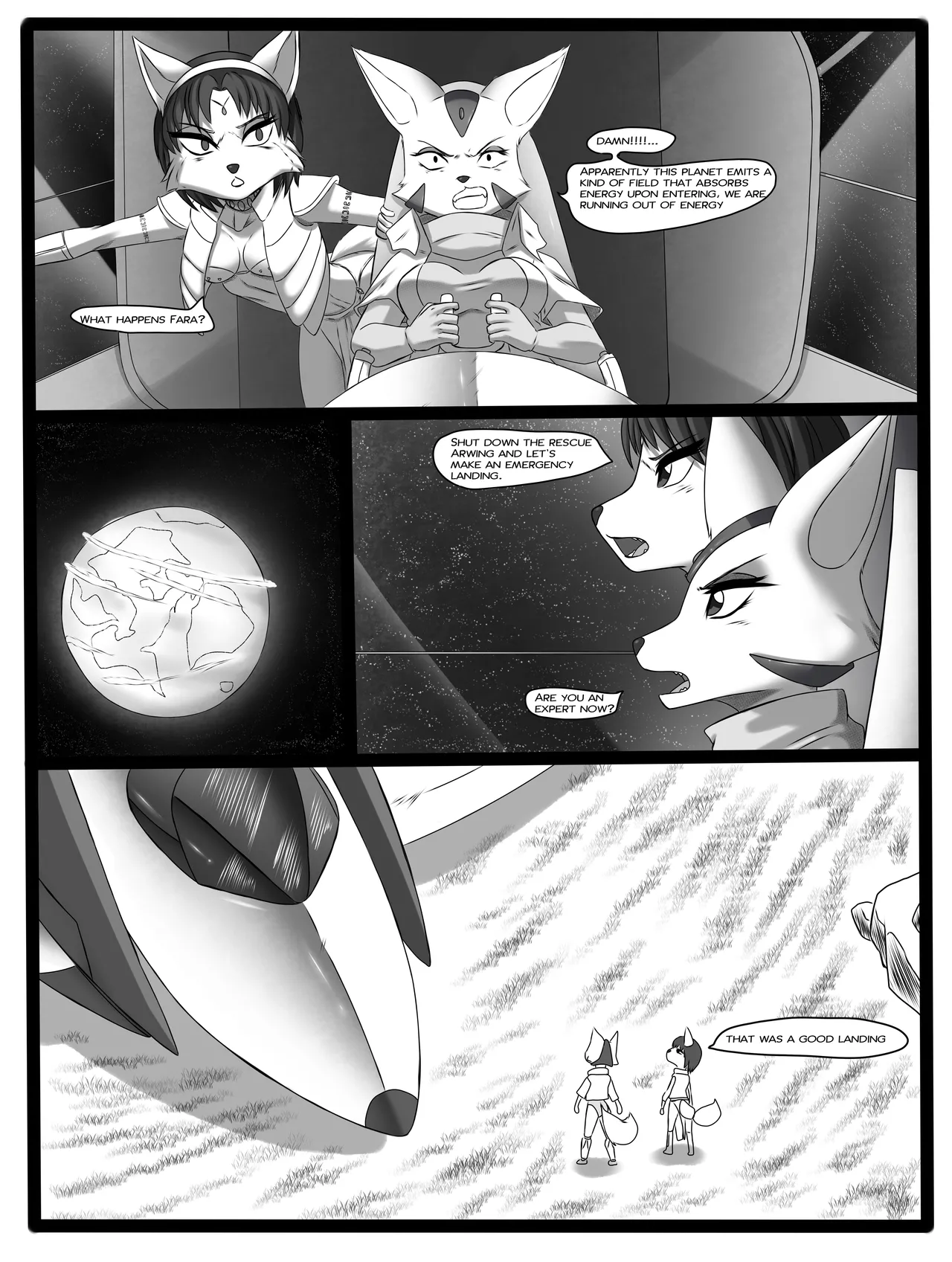 Krystal's adventures Comic by Furrypadawan page 3 full