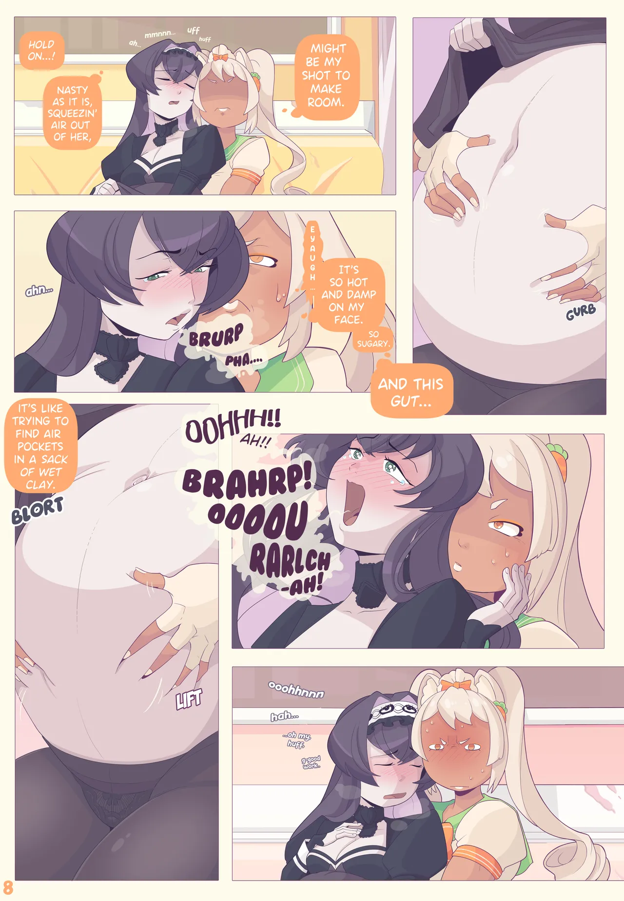 Stacked at the Meringue Cafe page 8 full