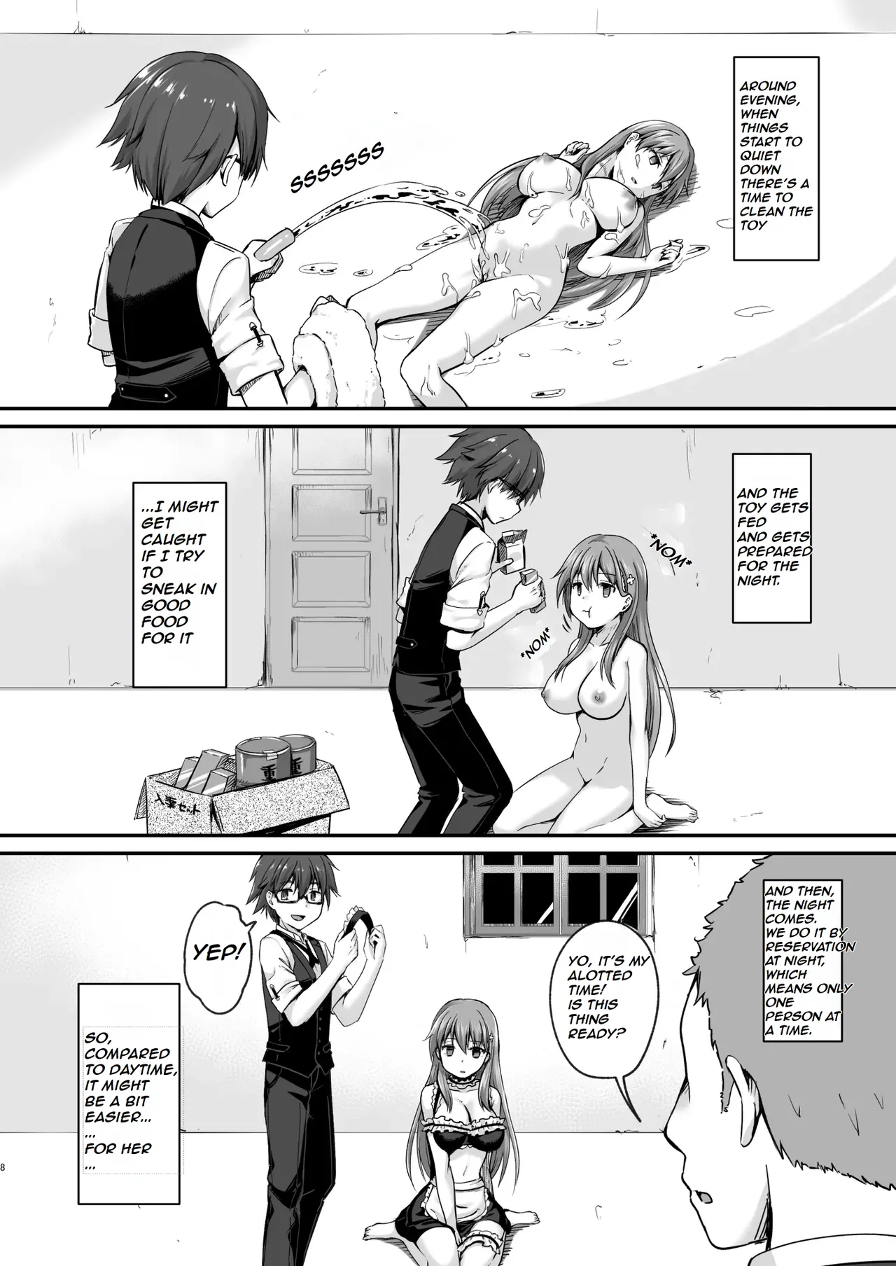 The Story of the Now Mindbroken HighSchool Girl Idol Being Use As A Fucktoy ~~ Kowareta X-sai Joshikousei Idol  ga Onaho Toshite Sanzan ni Tsukawareru Hon page 9 full