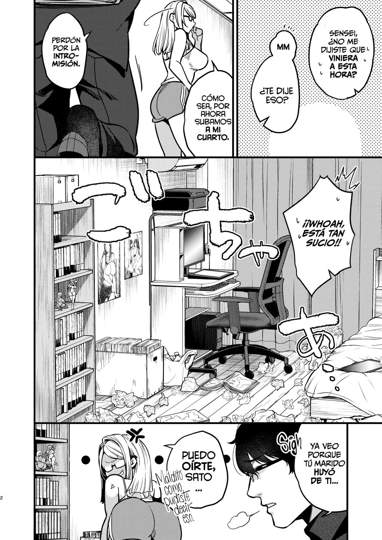 Ero Mangaka-san to Henshu-kun | La Artista de Ero-manga y el Chico Editor page 3 full