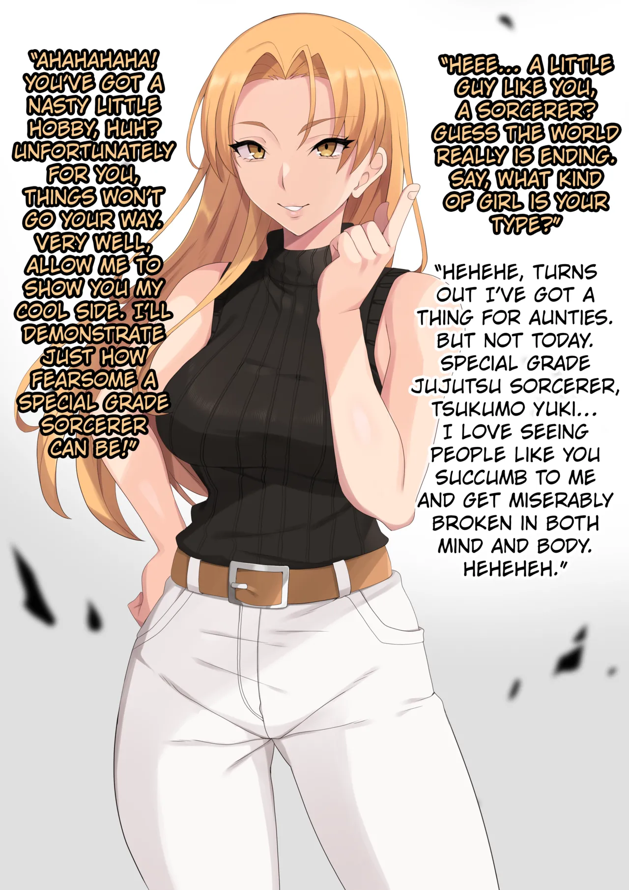 Jujutsu Kaisen Yuki Tsukumo and Mei Mei page 2 full