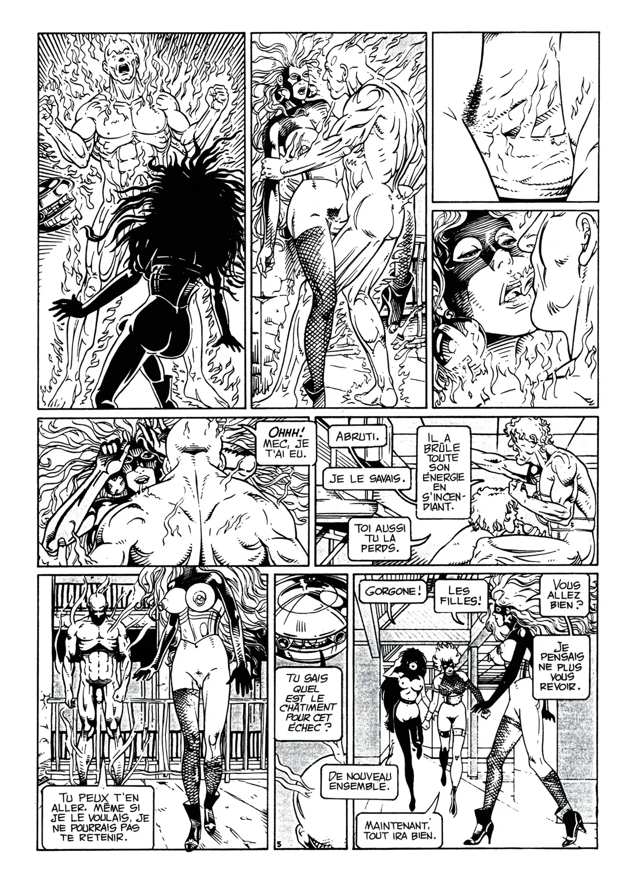 José Rafael Fonteriz - X women contre les Fanatiques 4 #3 : Phosphore page 6 full