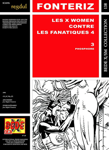 José Rafael Fonteriz - X women contre les Fanatiques 4 #3 : Phosphore cover