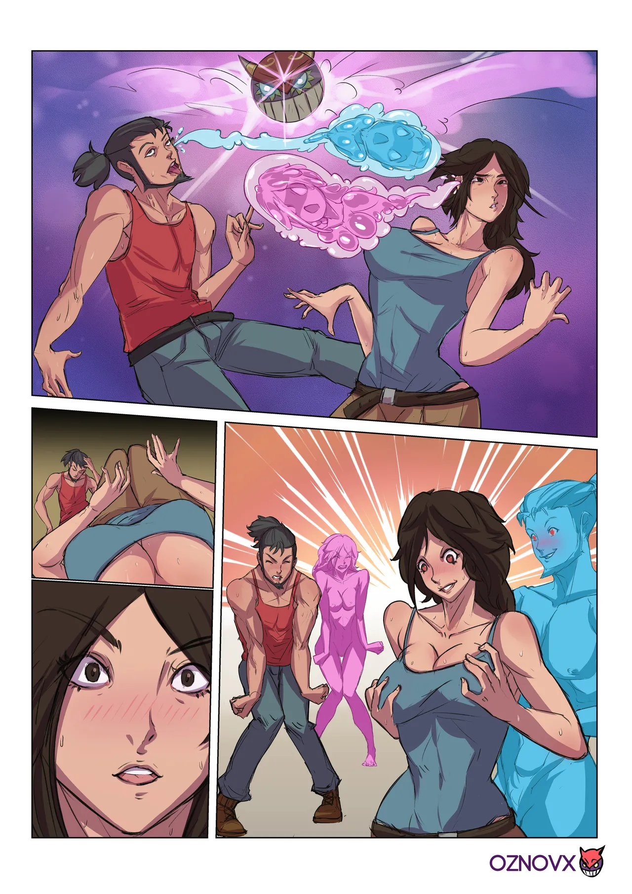 Lara Croft and the Temple of Desires! chapter1-2 page 9 full