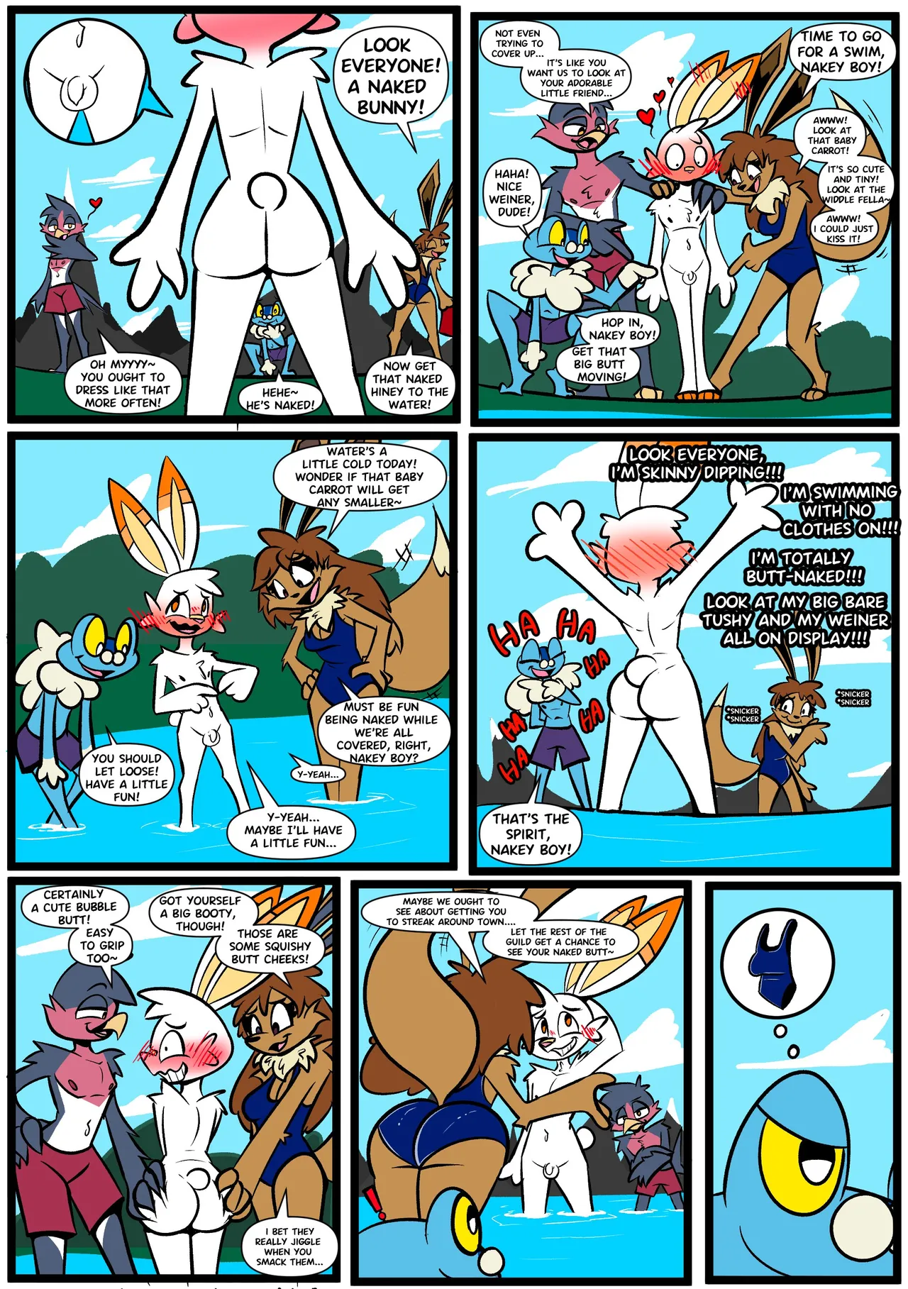 Scorbunny's Swim page 2 full