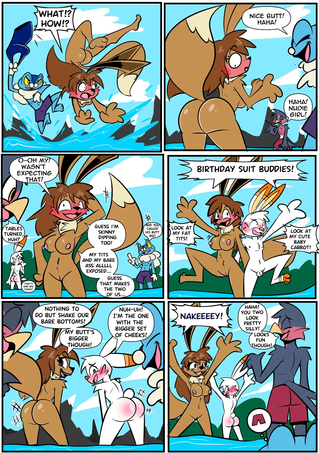 Scorbunny's Swim page 4 full