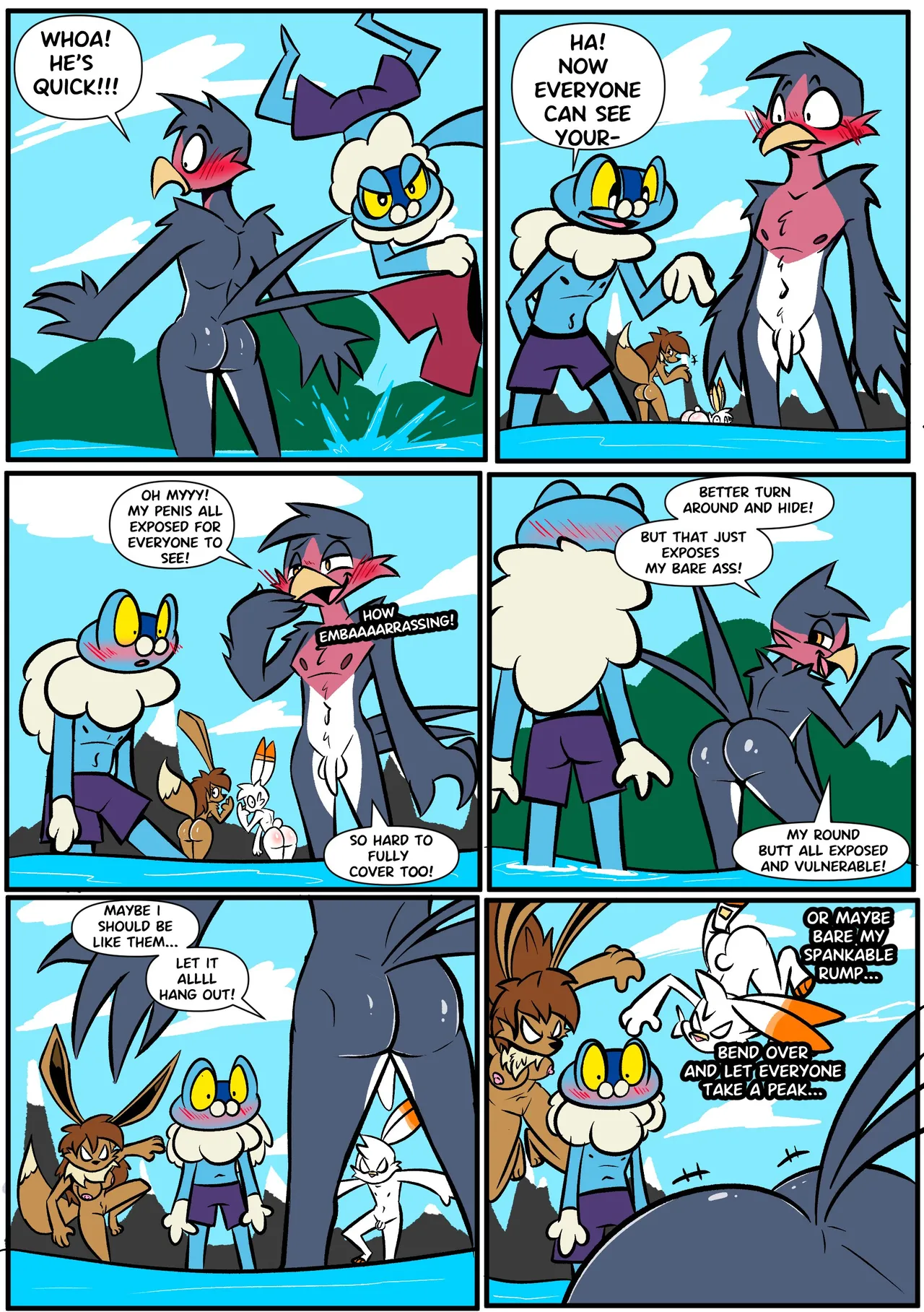 Scorbunny's Swim page 6 full
