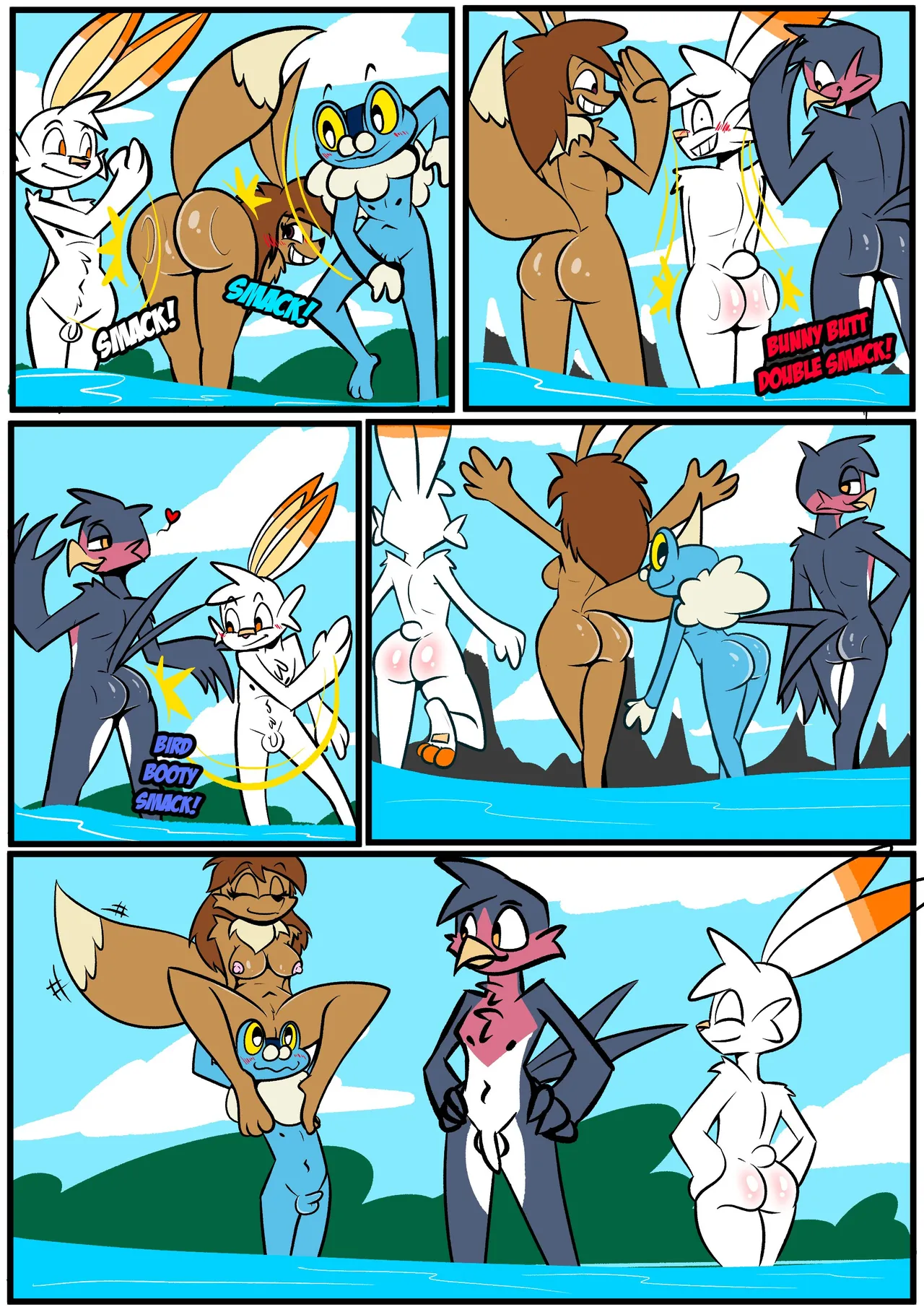Scorbunny's Swim page 9 full