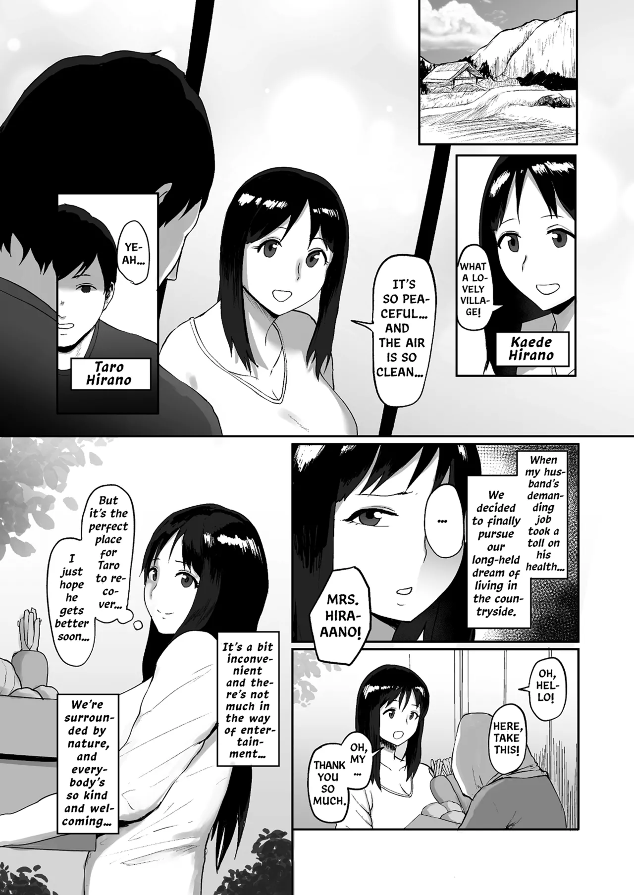Haru Uri Mura ~Hitozuma wa Otto no Tame ni Karada o Sasageru~ | Prostitution Village - A wife Sells Her Body For Her Husband page 3 full