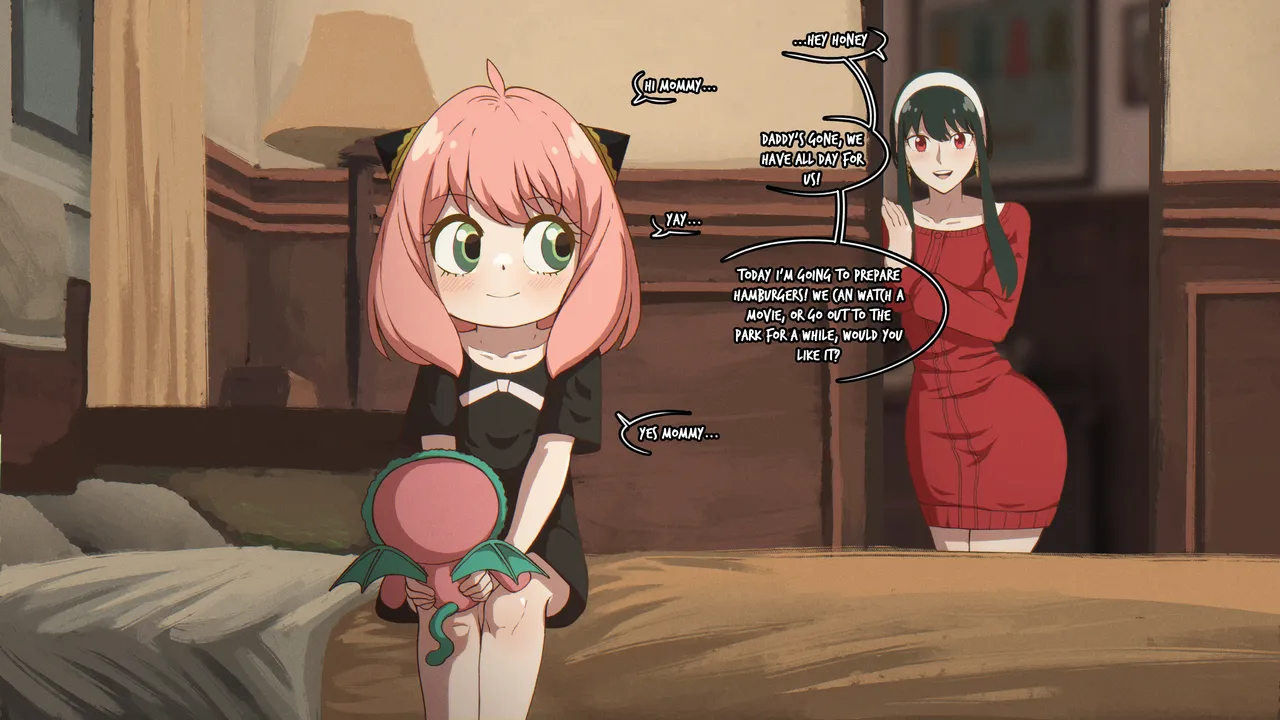 Anya and Yor alone page 2 full