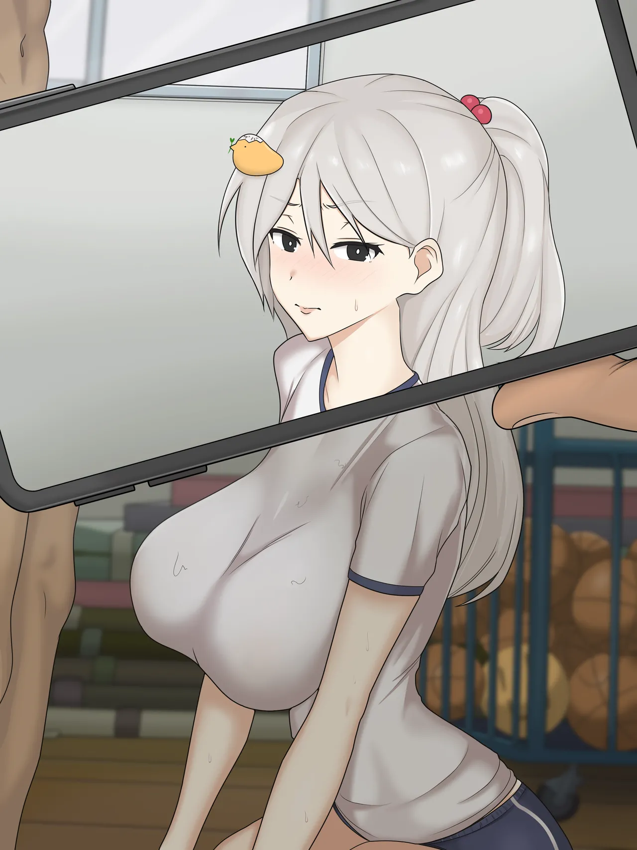 Taiiku souko de furyou joukyuusei no chinko o suu dosanko sukeban CB page 5 full