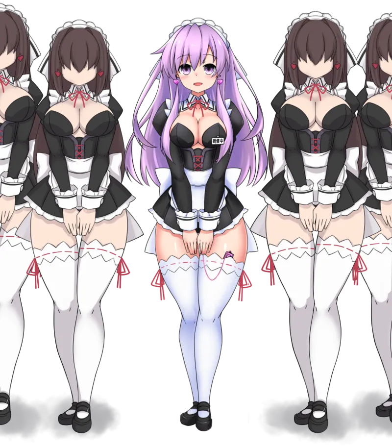 Goddess Nepgear and the Maid Mansion page 10 full