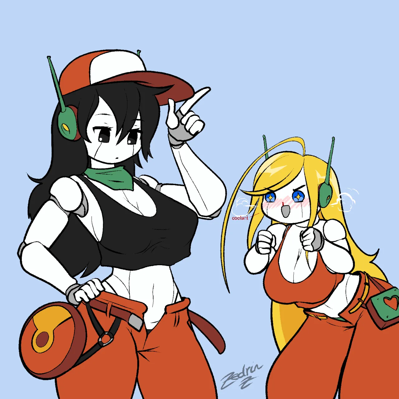 Zedrinbot robot girls page 9 full