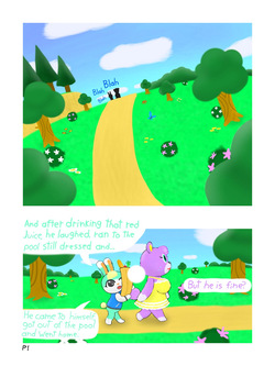 Megan and Sasha comic (gale burst)