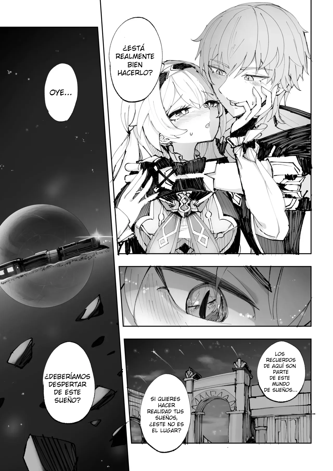 Unmei wa Trailblazer no Heya de page 6 full