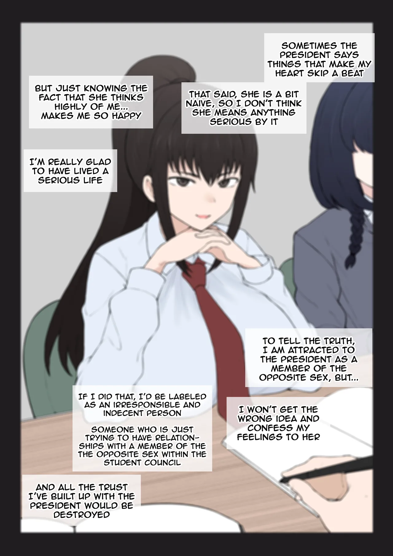 My happy student council life is slowly being destroyed behind my back by a Playboy new student page 7 full