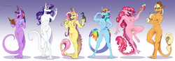 [Sunny Way] Mane6 reimagined as ki'rinae (MLP:FiM)