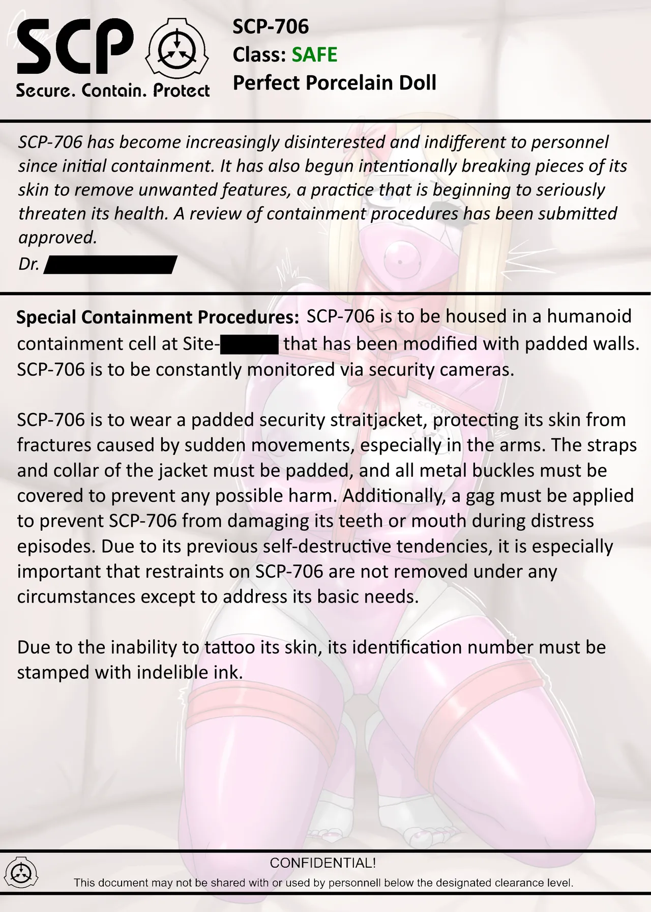 SCP-706 Perfect Porcelain Doll page 7 full