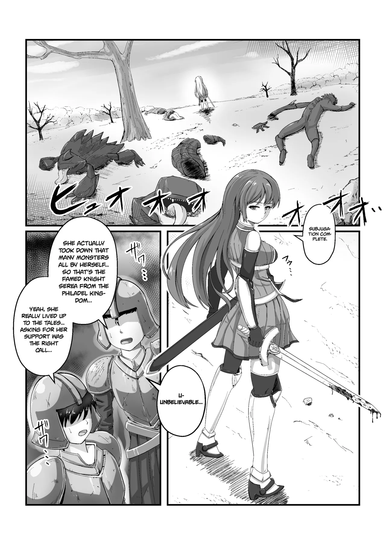 Royal Knight’s Milking Tentacle Tease to Ecstasy page 4 full