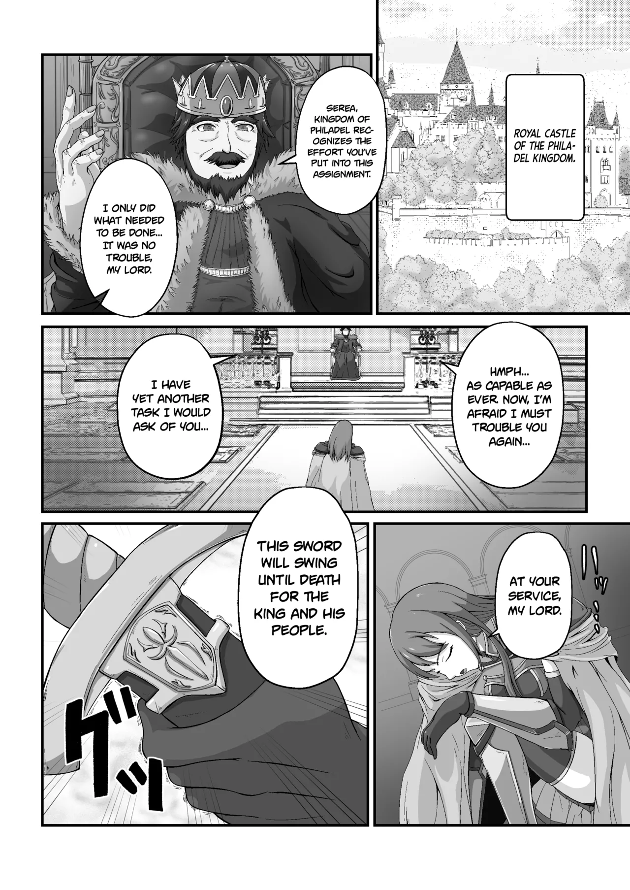 Royal Knight’s Milking Tentacle Tease to Ecstasy page 5 full