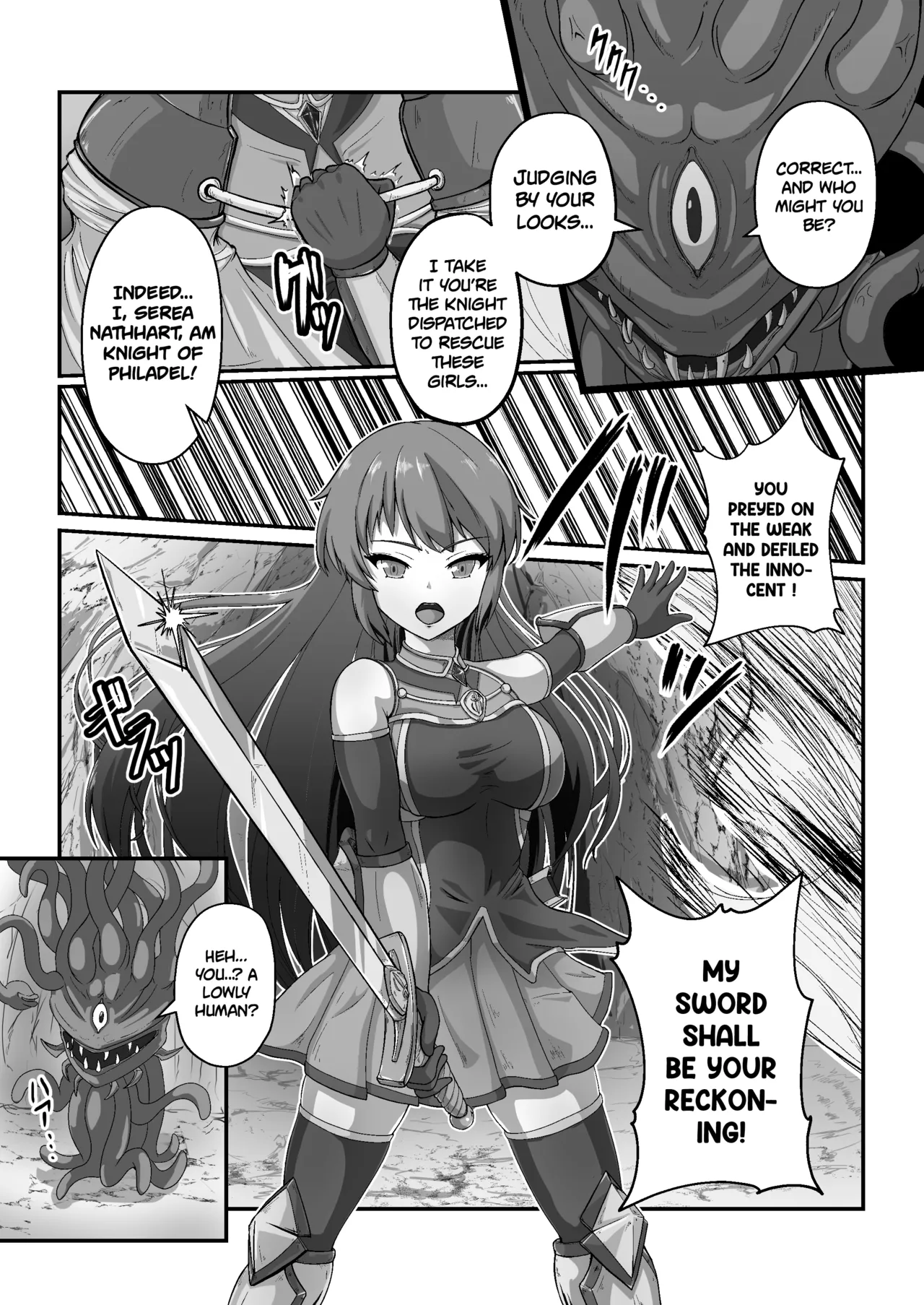 Royal Knight’s Milking Tentacle Tease to Ecstasy page 9 full