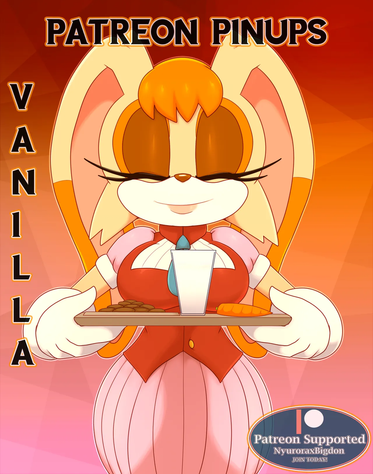 Patreon Pinups: Vanilla page 1 full