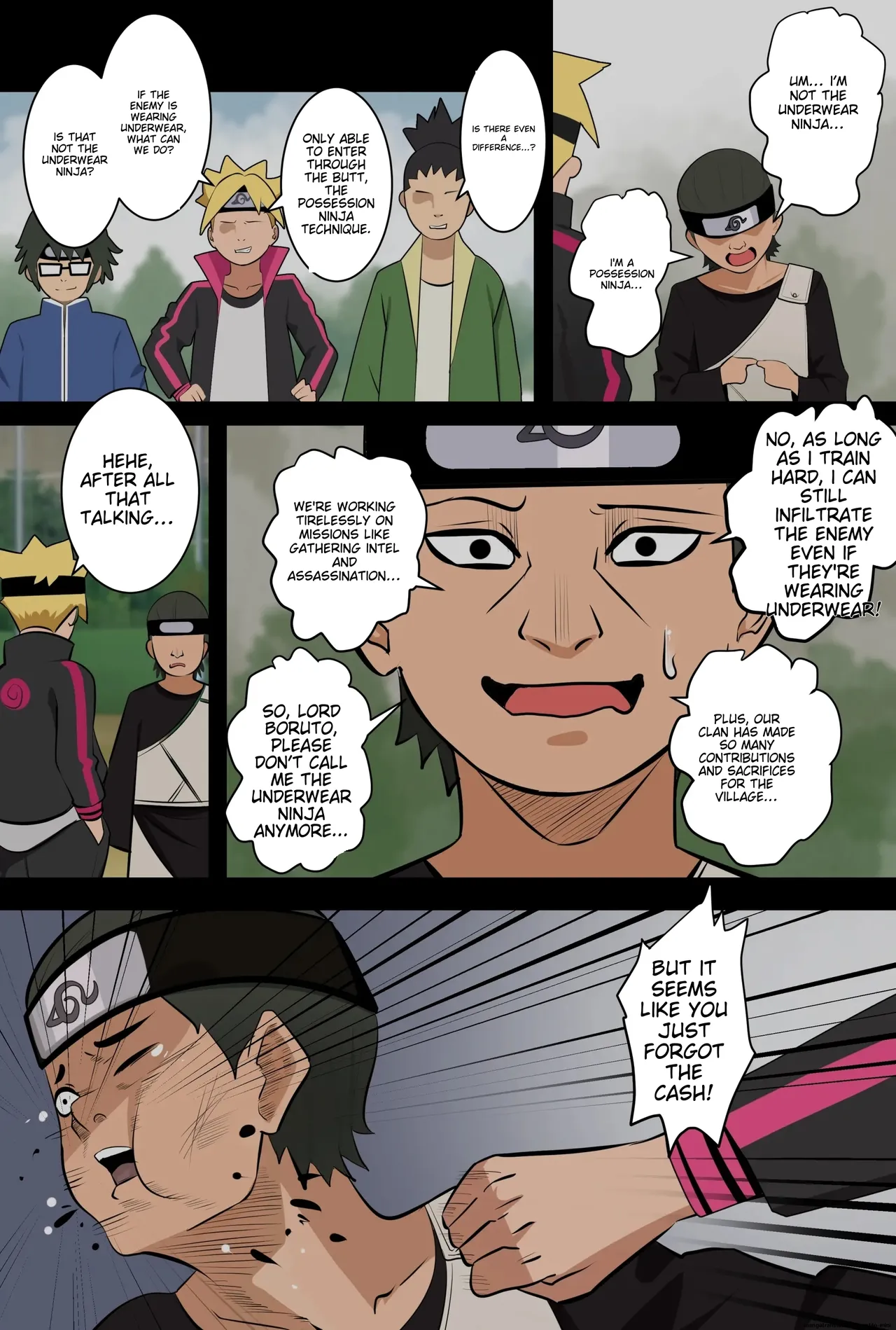 Revenge of the Possession Ninja page 2 full
