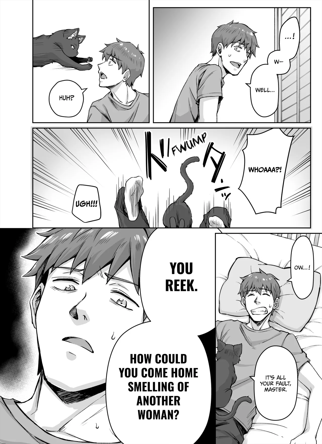 Uchi no Yandere na Kaineko-chan ni Mechakucha ni Shiborarechau Hanashi + Yandere Kai Neko Series | My Obsessive Kitty Squeezes Me Dry page 5 full