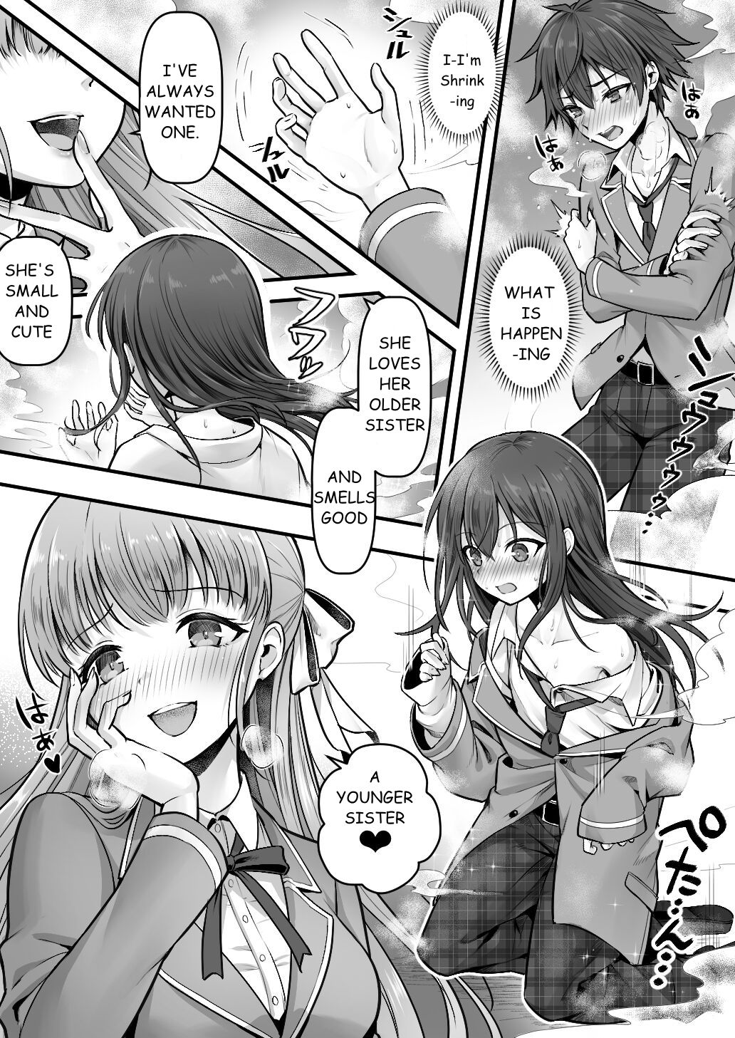 Fallen Sister! What She Wants Isn't a Boyfriend but a Cute Little Sister page 5 full