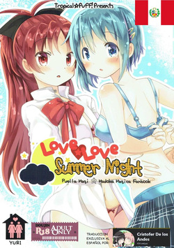 (C88) [Tropical☆Puff! (Kippow)] Love Love Summer Night (Puella Magi Madoka Magica) [Spanish] [CristoferDeLosAndes]