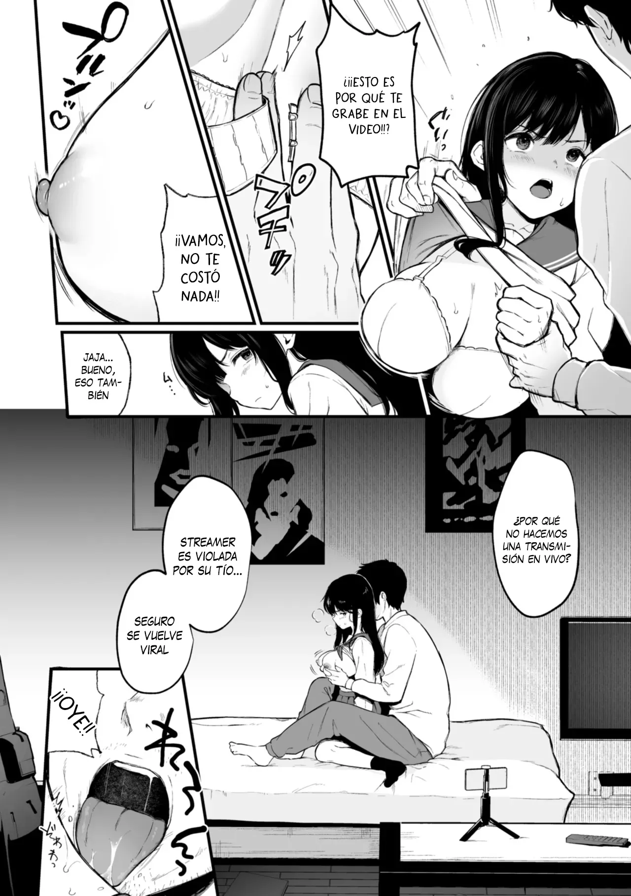 Anoko wa Oji-san no Ana Ch. 1-4 - Esa chica es el agujero de su tío Cap. 1-4 page 8 full