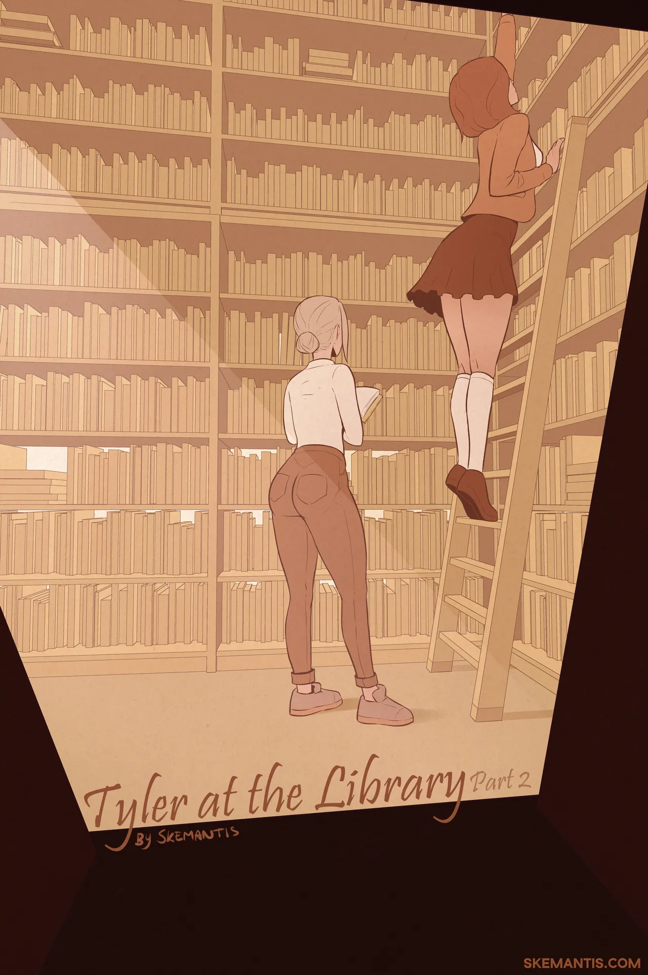 Tyler at the library Part.2 page 1 full