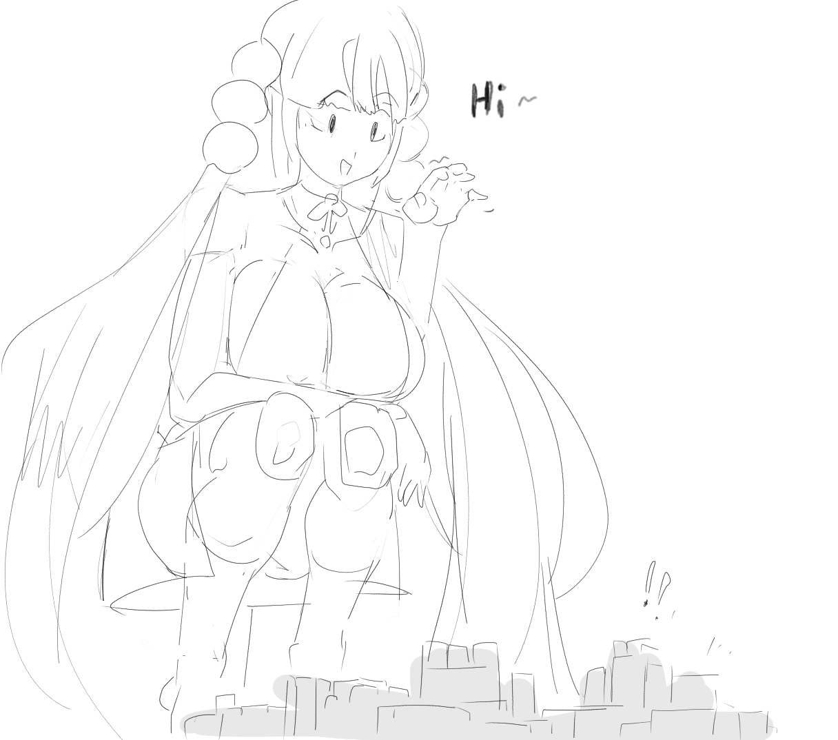 Bae &amp; Sana's size shenanigans wips page 2 full