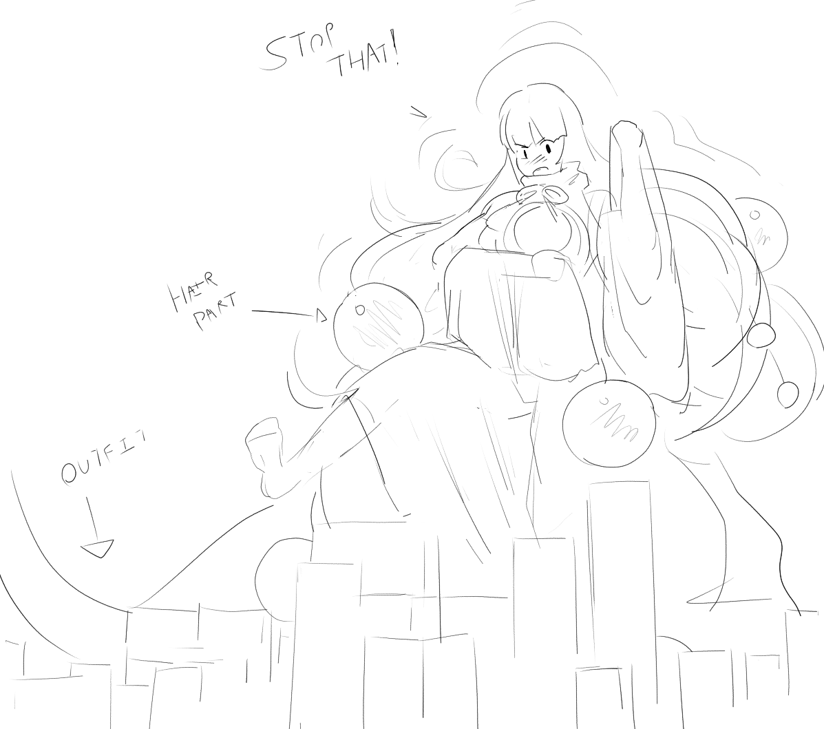 Bae &amp; Sana's size shenanigans wips page 6 full