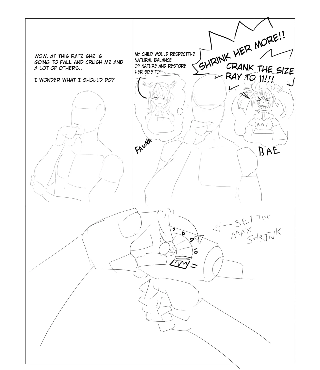 Bae &amp; Sana's size shenanigans wips page 8 full