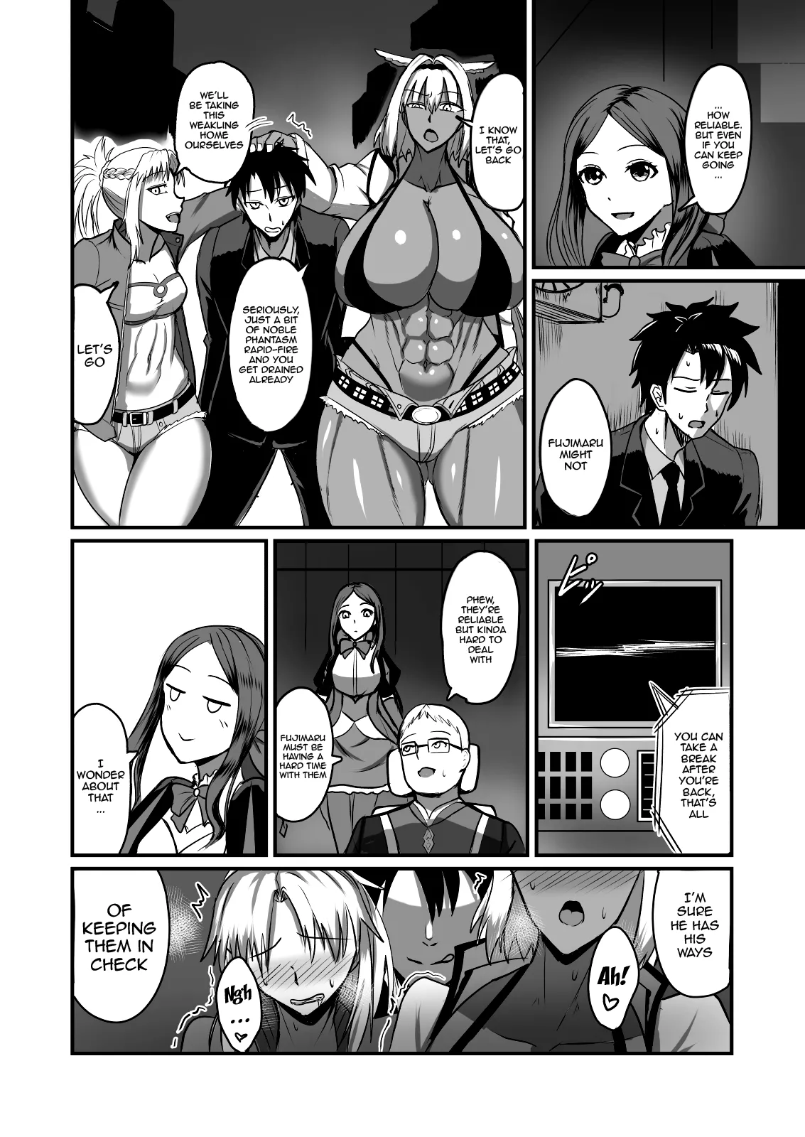 Maryoku kyoukyuu  suru hon ― orekko furyou konbi-hen ― / A Book About Doing Perverted Stuff  - Butch Delinquent Duo Edition page 3 full