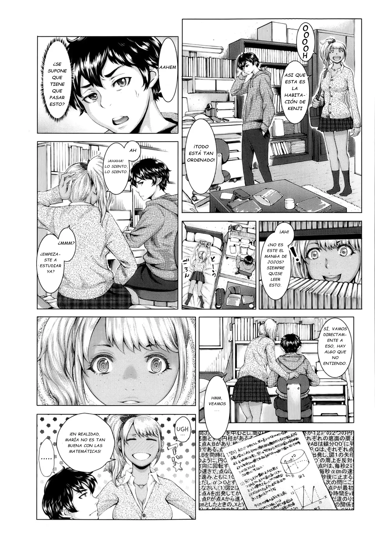 gkkmjk - Gyaru Katekyo Maji Kawaii｜gkkmjk - La Gyaru Tutora Particular es Realmente Adorable page 3 full