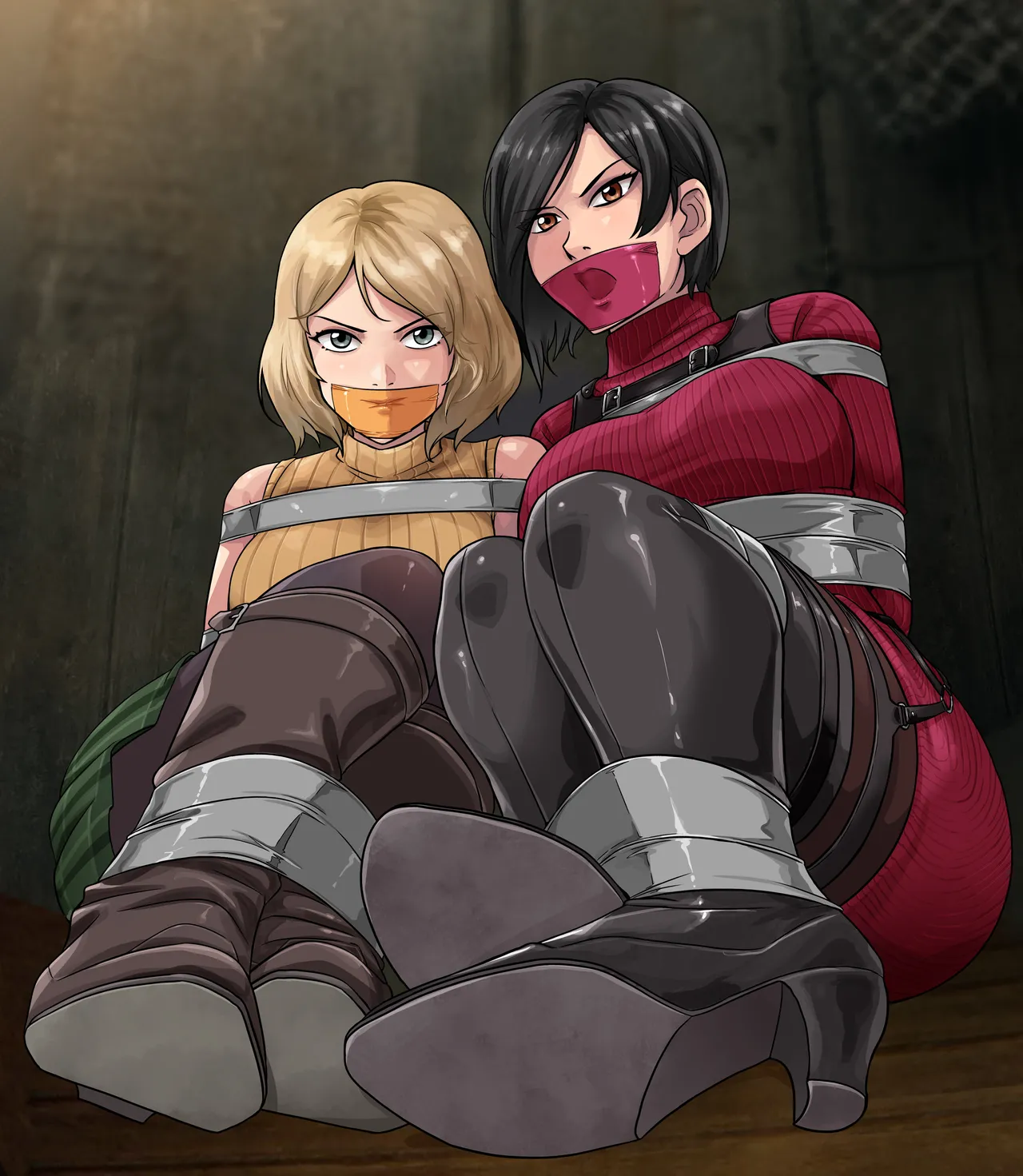 Lostonezero Ada &amp; Ashley picture set page 1 full